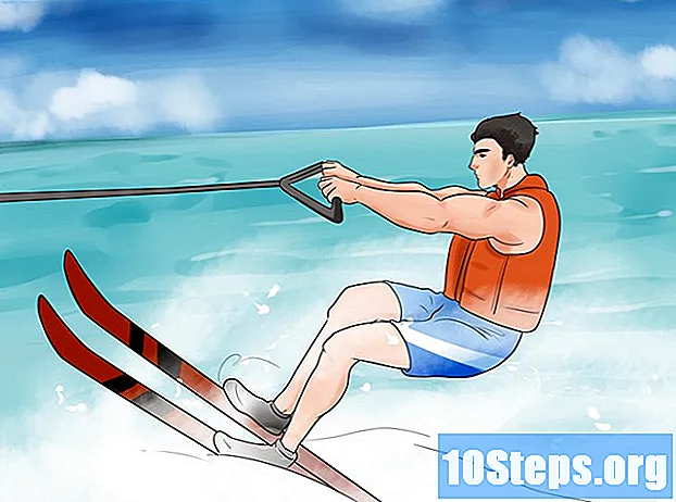 Hvordan trene på vannski med to ski