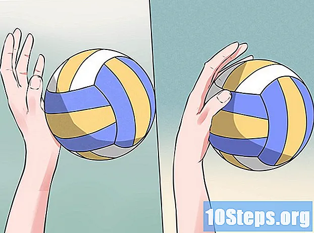 Hvordan man tegner en volleyball
