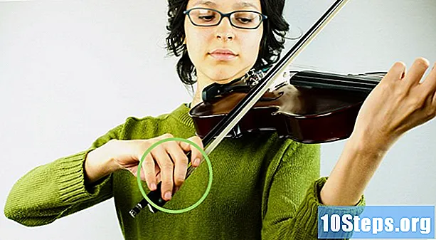 Hvordan holde en fiolin