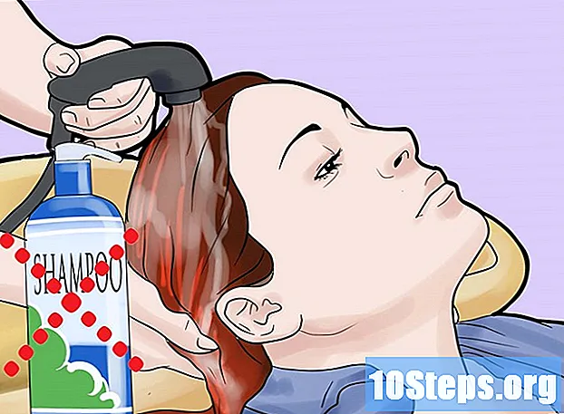 조증 공황을 사용하여 머리를 염색하는 방법