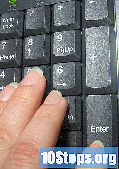Hoe het numerieke toetsenbord te gebruiken
