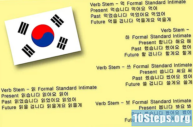 Πώς να χρησιμοποιήσετε κορεατικά ρήματα